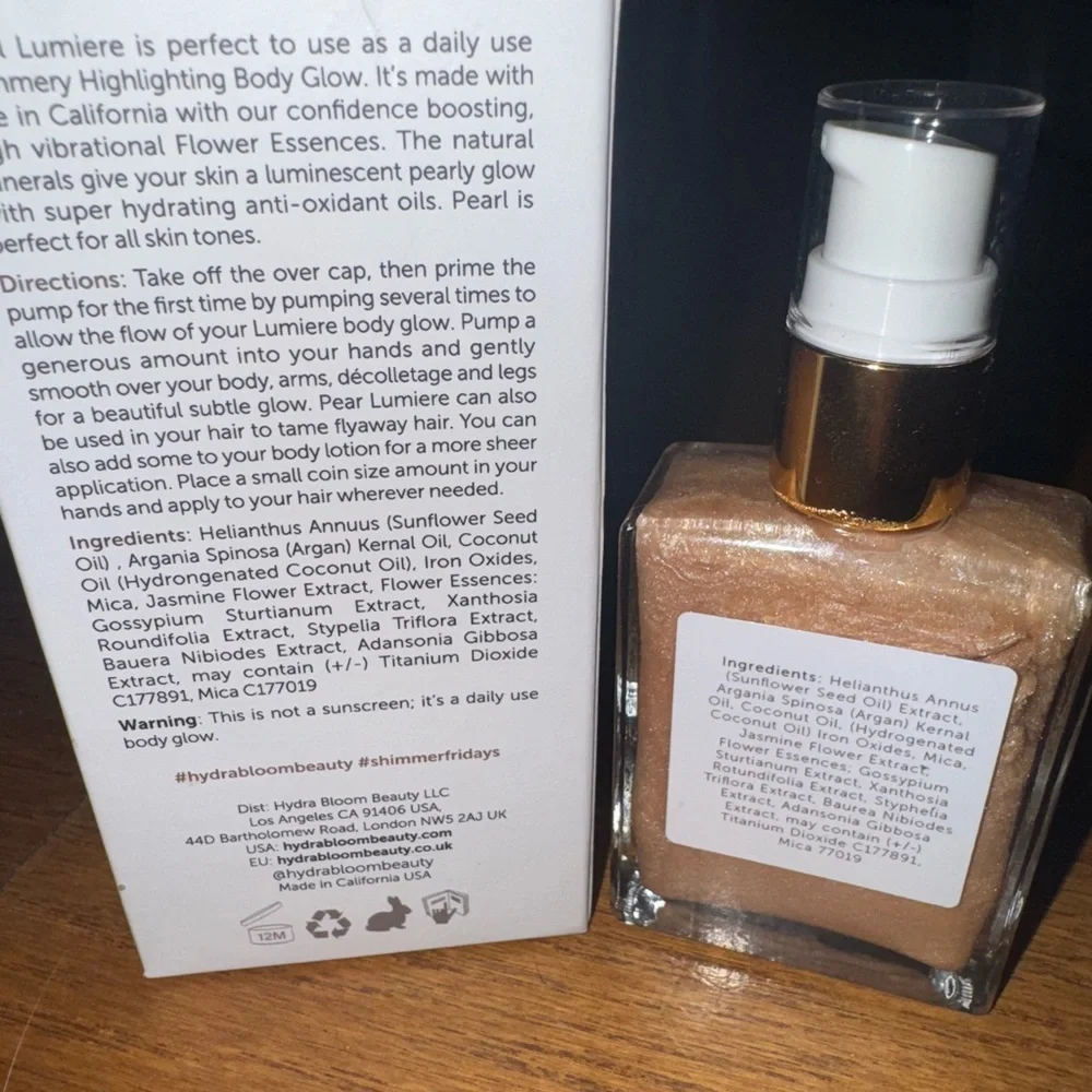 Lumiere Pearl Body Glow - Gold